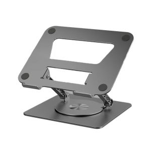 Giá đỡ Laptop/Macbook/Ipad/Tablet Ergotek L255 Đế Xoay 360 Độ , Hợp Kim Nhôm Màu Xám