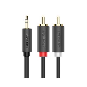 Cáp audio 1 ra 2 RCA (hoa sen) dài 1.5M Ugreen 10511