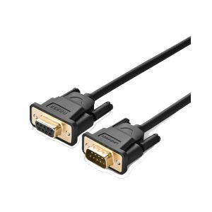 Cáp cổng Com Rs232 9 chân dương sang Com 9 chân âm (9M/9F) dài 2m Ugreen 20146