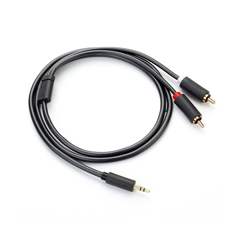 Cáp audio 1 ra 2 RCA (hoa sen) dài 5M Ugreen 10513 