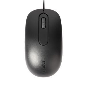 Chuột Có dây Rapoo N200 (Màu đen, kết nối USB)