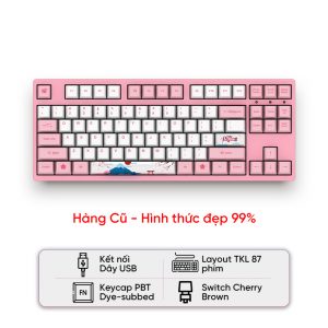 Bàn phím AKKO 3087 World Tour Tokyo (Cherry Brown switch _ Cũ đẹp 99%)