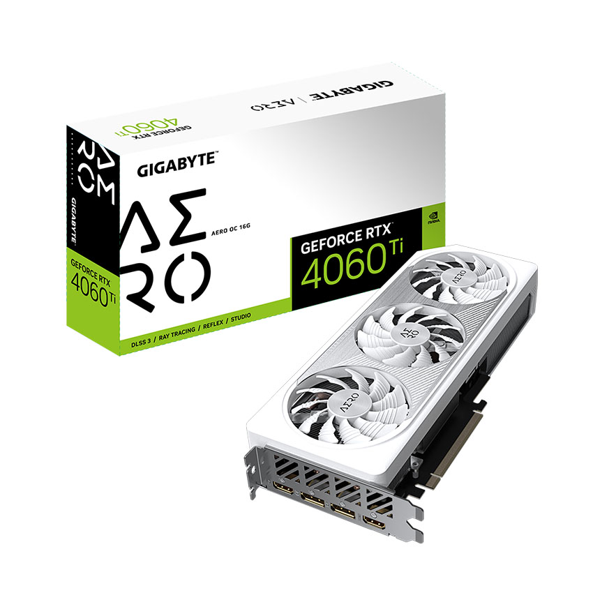Card màn hình Gigabyte RTX 4060 Ti AERO OC-16GB