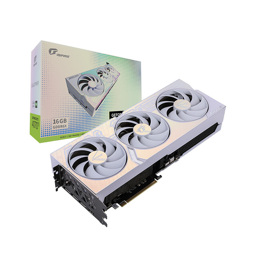 Card màn hình Colorful iGame GeForce RTX 4070 Ti SUPER Ultra W OC 16G-V