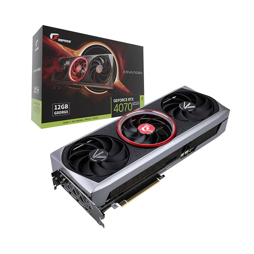 Card màn hình Colorful iGame GeForce RTX 4070 SUPER  Advanced OC 12GB-V