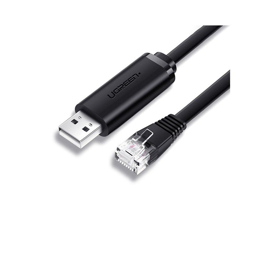 80857_cap_lap_trinh_console_usb_to_rj45_ftdi_chinh_hang_ugreen_50773_dai_1_5m Cáp lập trình Console USB to RJ45 FTDI chính hãng Ugreen 50773 dài 1.5m