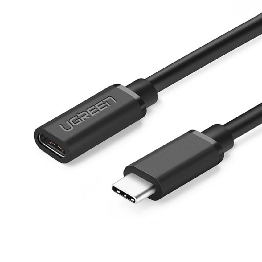 81254_cap_noi_dai_usb_type_c_male_fema Cáp nối dài USB Type C (Male/Female) dài 0,5m Ugreen 40574
