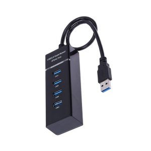 Bộ chia USB SuperSpeed Từ 1 ra 4 cổng USB - Đen - Hàng cũ