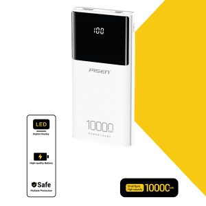 Pin Sạc dự phòng PISEN - Mr White Digital 10000mAh
