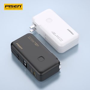 Pin Sạc dự phòng PISEN QUICK High Power Box 22.5W 10000mAh - Kèm cáp