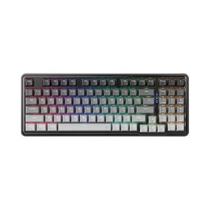 Bàn Phím Cơ Machenike K500F-B94W Tri-mode RGB Grey GR Purple switch Led RGB (Có dây/2.4G Wireless/Bluetooth 5.0)