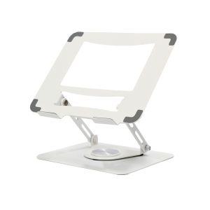 Giá đỡ Laptop/Macbook/Ipad/Tabblet E606 Đế Xoay 360 độ, Hợp Kim Thép Màu Bạc