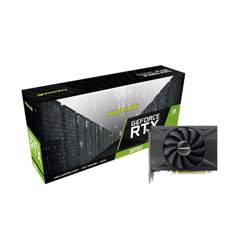 Card màn hình MANLI RTX 3050-6GB (1 Fan)