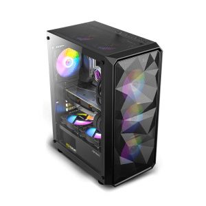 Vỏ case Antec AX83 RGB (e-ATX/Màu đen/3 Fan)