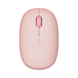Chuột không dây Rapoo M650 Silent Hồng (Bluetooth + Wireless 2.4G)