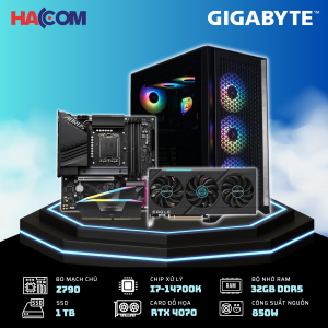 HACOM APOLLO i09  (i7 14700K/Z790/32G RAM/RTX 4070/850W)
