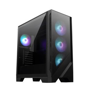Vỏ case MSI MAG FORGE 320R AIRFLOW (ATX/Màu Đen/Kèm 4 fan ARGB)