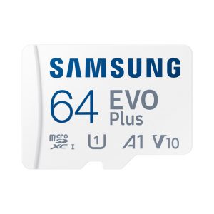 Thẻ nhớ MicroSD Samsung EVO PLUS - 64GB Class10, U1, V10, A1 - Kèm Adapter (130 MB/s)