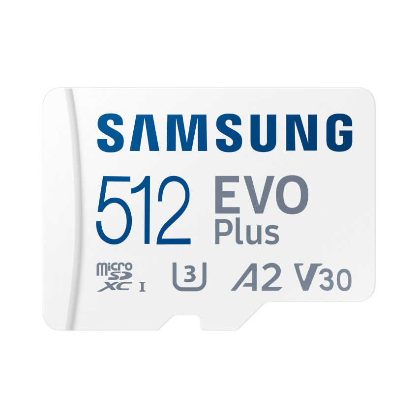 82317_th____nh____microsd_samsung_evo_plus_512gb_class10__u3__v30__a2___k__m_adapter Thẻ nhớ MicroSD Samsung EVO PLUS 512GB Class10, U3, V30, A2 - Kèm Adapter (130 MB/s)
