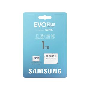 Thẻ nhớ MicroSD Samsung EVO PLUS 1TB Class10, U3, V30, A2 - Kèm Adapter (160 MB/s)