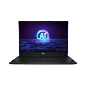 Laptop MSI Stealth 18 AI Studio (A1VGG-008VN) (Intel Core Ultra 9 185H/2TB SSD/DDR5 16GB*2/RTX 4070,GDDR6 8GB/18" 16:10 UHD+, MiniLED,Win11/Midnight Black)