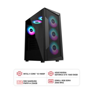 PC HACOM ESPORT GAMING 002 (I5 9400F/B360/8GB RAM/256GB SSD/GTX 1660Super)