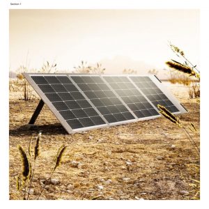 Tấm Pin Năng Lượng Mặt Trời Di Động PISEN 200W 19.8V