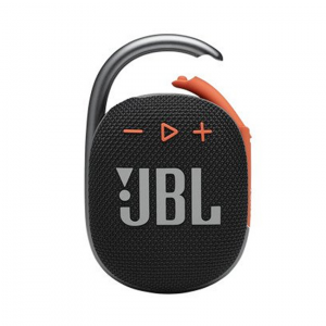 Loa Bluetooth JBL Clip 4 màu Đen quai Cam - Likenew 99% (Không vỏ hộp)