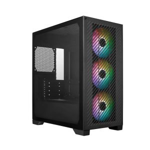 Case Cooler Master ELITE301 - Black (mATX/Mid Tower/Màu Đen/3fan)