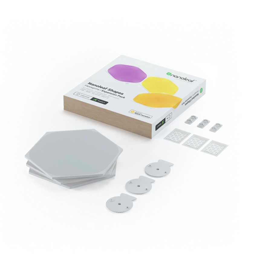 Bộ mở rộng cho Nanoleaf Hexagon - Hình lục giác - 3 miếng - Màu trắng