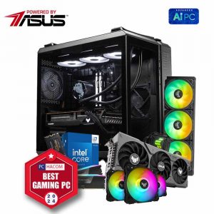 HACOM APOLLO i15  (i7 14700K/Z790/32G RAM/RTX 4070Ti Super /1000W) ( POWER BY ASUS )