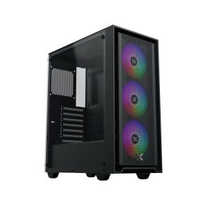Vỏ case XIGMATEK SKY II 3F - EN44182 (ATX/Mid Tower/Màu Đen/3 fan ARGB)