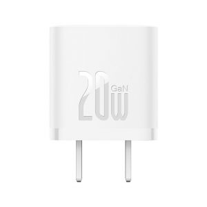 Củ Sạc Baseus GaN5 Fast Charger 1C 20W CN (Mini) White