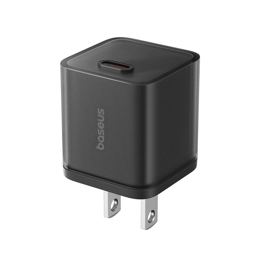 Củ Sạc nhanh Baseus GaN5S 1C 30W US - Màu đen