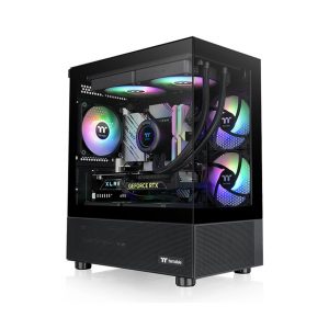 Case Thermaltake View 170 TG ARGB - Black (mATX/Mid Tower/Màu Đen/3 Fan)
