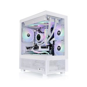 Case Thermaltake View 170 TG ARGB - Snow (mATX/Mid Tower/Màu Trắng/3 Fan)