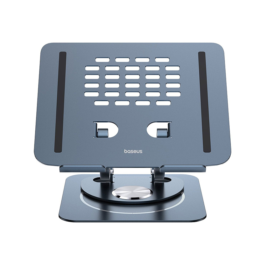 84036_gia_do_laptop_mtb_baseus_ultrastable_pro_series_mau_xam_2_khop_gap_hop_kim_nhom_b1005811___6_ Giá đỡ Laptop/MTB Baseus UltraStable Pro Series Màu Xám - 2 khớp gập (Hợp kim nhôm) (B10059900811-00)
