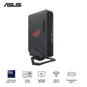 Bộ Mini PC Asus NUC ROG RNUC14SRKU7168A1I ( U7 155H)/8GD5*2/512SSD/Killer Wifi6E/Win11/ RTX 4060)