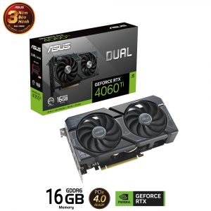 Card màn hình Asus DUAL-RTX4060 Ti Advanced 16GB