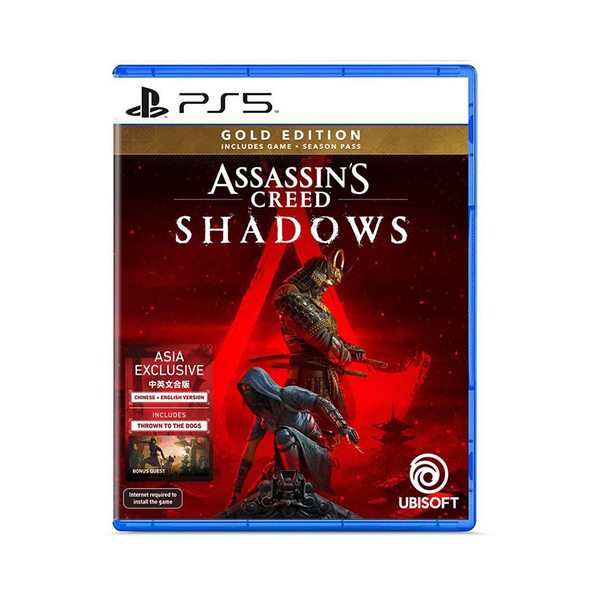 84285_dia_game_ps5_assassin_s_creed_shadows_gold_edition_sea Đĩa game PS5 - Assassin's Creed Shadows Gold Edition - Asia