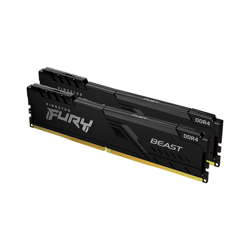 Ram Desktop Kingston Fury Beast (KF436C18BBK2/64) 64GB (2x32GB) DDR4 3600Mhz