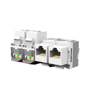 Nhân AMPCOM CAT5E (WH) AMCAT5E008(WT)