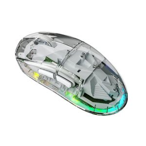 Chuột Gaming Aula SC660 Xám (Wireless 2.4Ghz/Bluetooth/Dây USB)