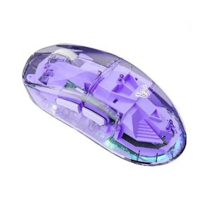 Chuột Gaming Aula SC660 Tím (Wireless 2.4Ghz/Bluetooth/Dây USB)
