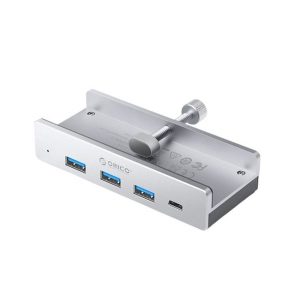 Bộ chia Type C ra 5 cổng USB 3.0 Orico MH4PC-10-SV-BP Màu Bạc