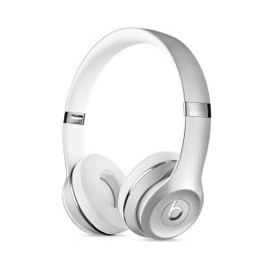 Tai Nghe Beats Solo3 Wireless màu Bạc -  Likenew ( không vỏ hộp, kèm túi vải, cáp sạc)