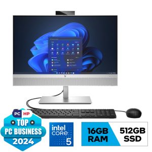 PC HP EliteOne 840 G9 AIO (8W8J5PA) (i5-13500/16G/512GSSD/23.8FHDT/FP/Wlax/BT/WL_KB &M/W11Pro/3Yonsite/BẠC)