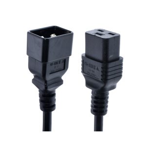 Dây nguồn C19 - C20 dài 3m (3 x2.08mm x14AWG x16A x 250v) Volex DÙNG CHO SEVER, UPS, PDU