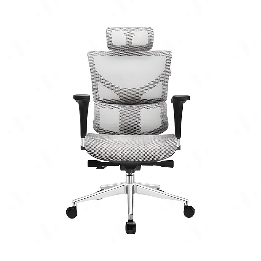 84756_ghe_cong_thai_hoc_vchair_commander_xam_khung_den_luoi_xam__1_ Ghế công thái học VCHAIR COMMANDER - Xám (Khung đen, lưới xám)