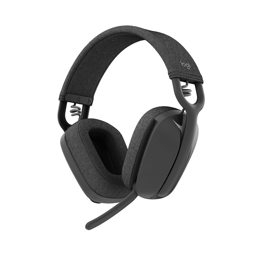 Tai nghe không dây Logitech Zone Vibe 100 (Bluetooth 5.2/Màu Đen)